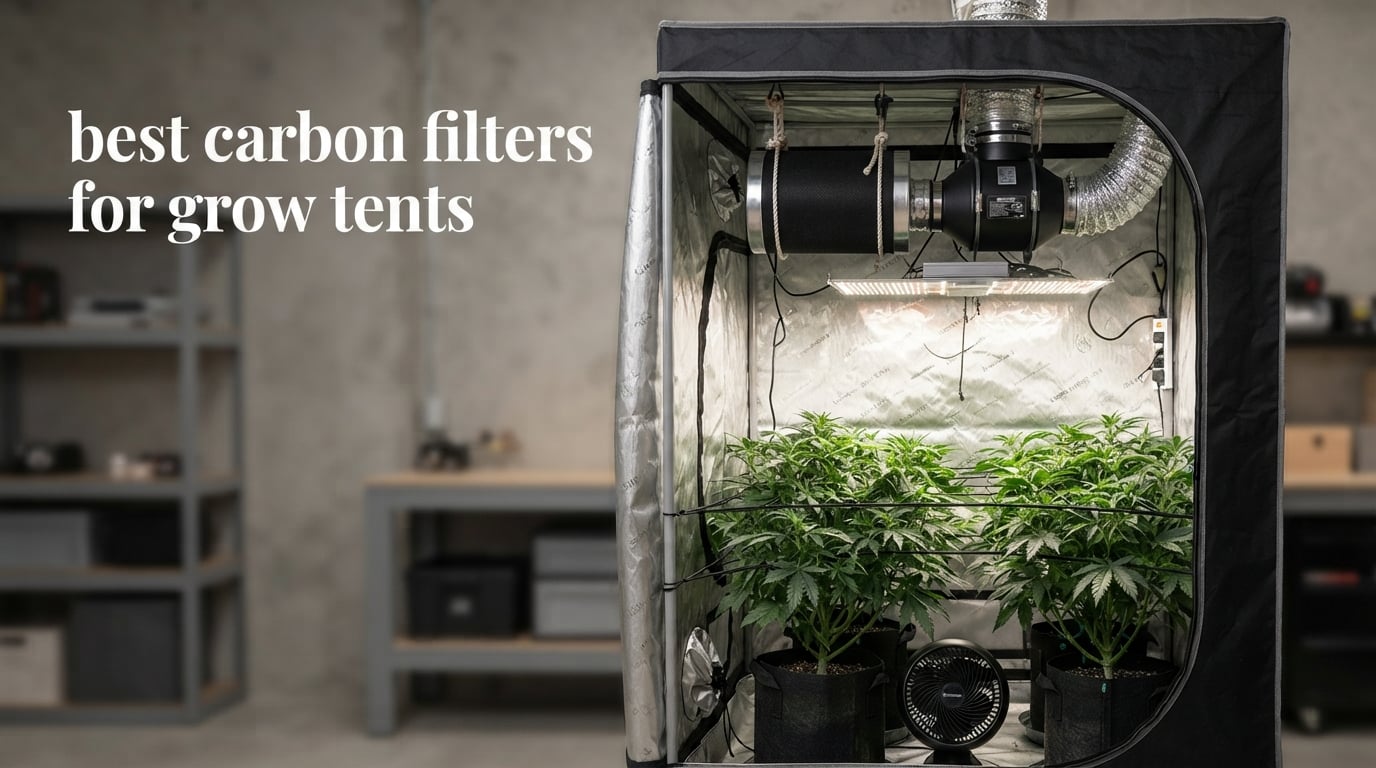 best carbon filters for grow tents