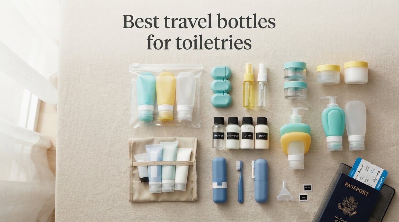 Best travel bottles for toiletries