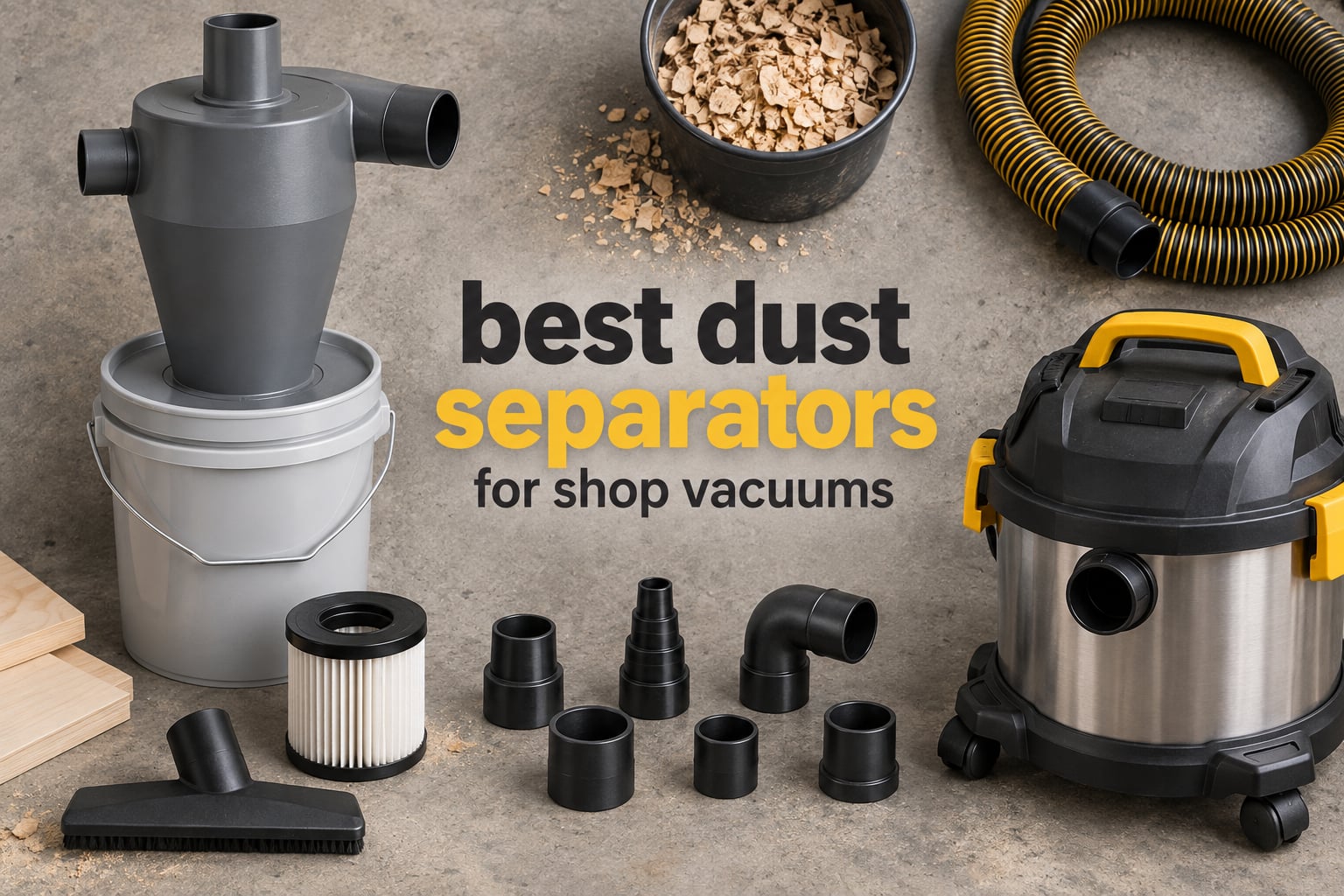 best dust separators for shop vacuums