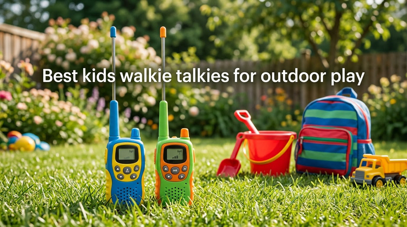 Best kids walkie talkies for outdoor play