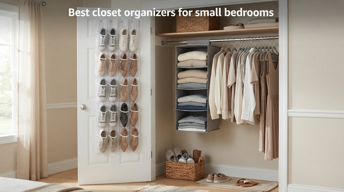 Best closet organizers for small bedrooms