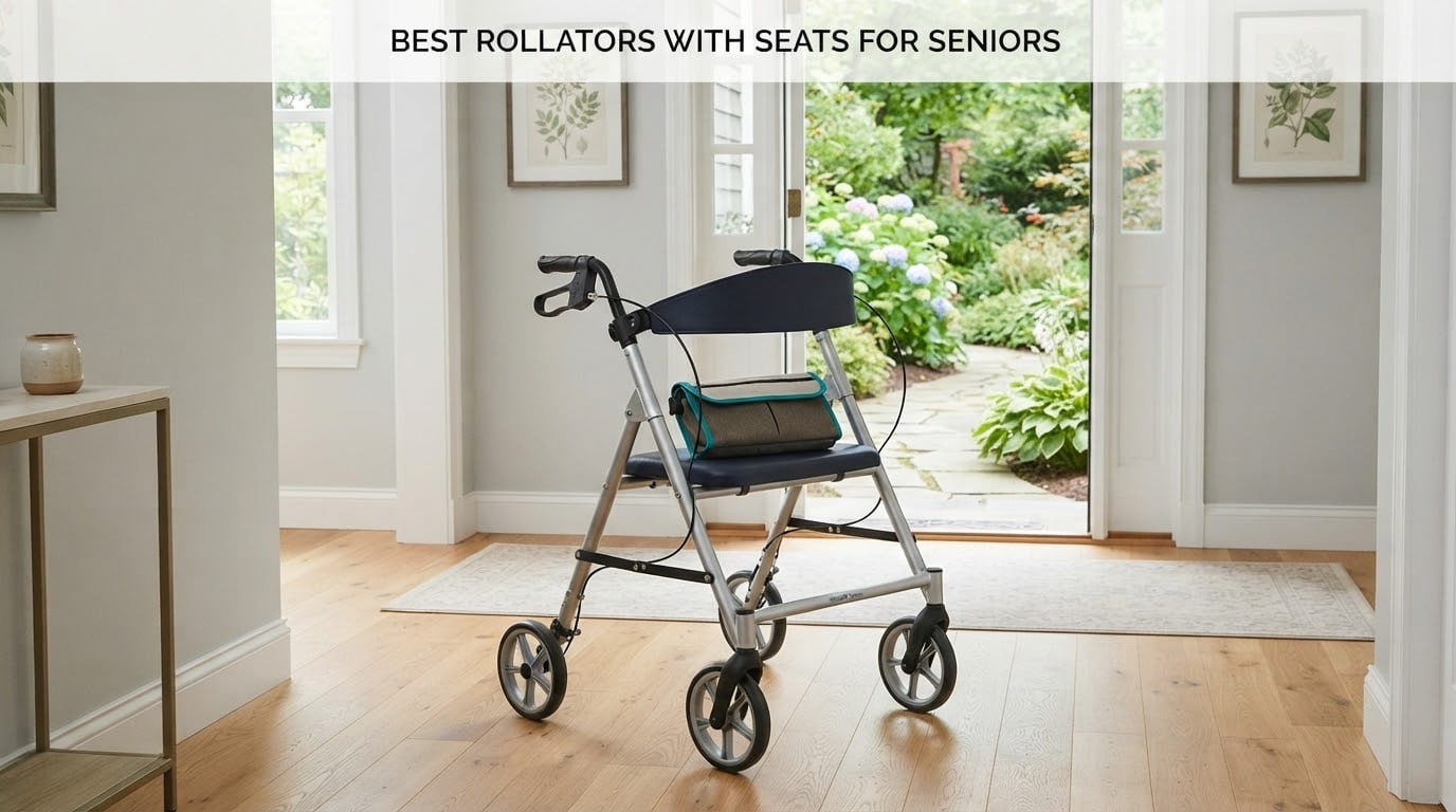 best rollators with seats for seniors