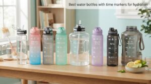 Best water bottles with time markers for hydration