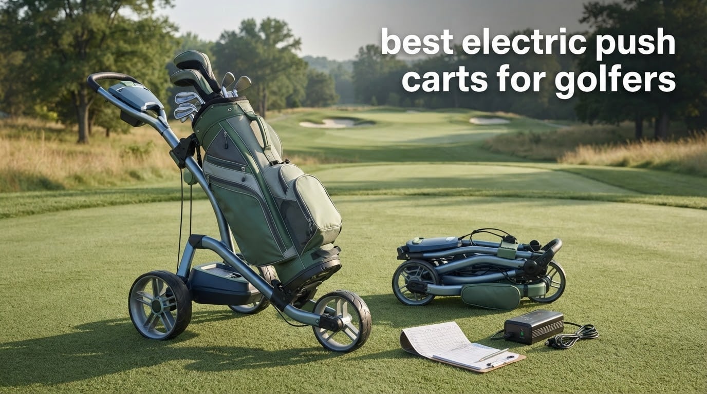 best electric push carts for golfers