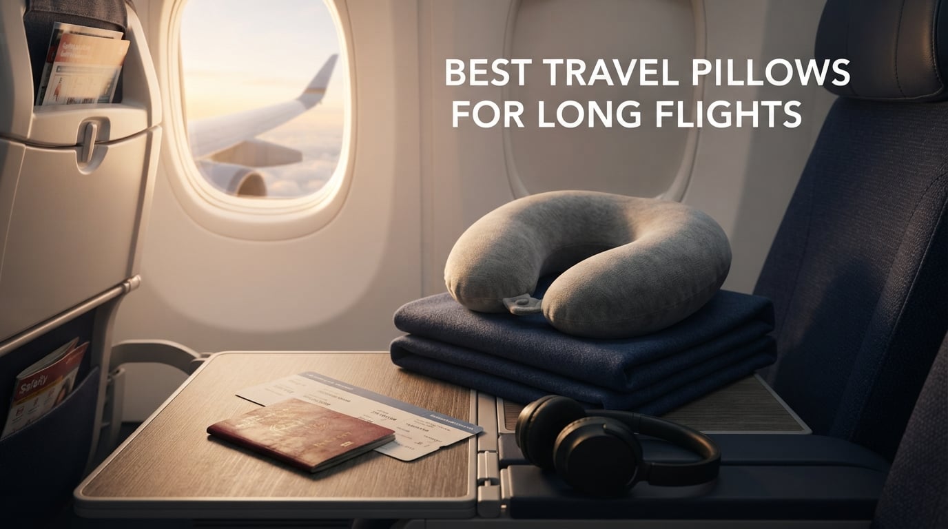 Best travel pillows for long flights