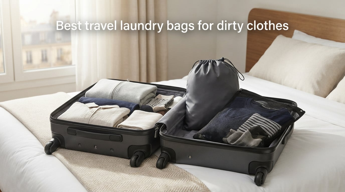 Best travel laundry bags for dirty clothes