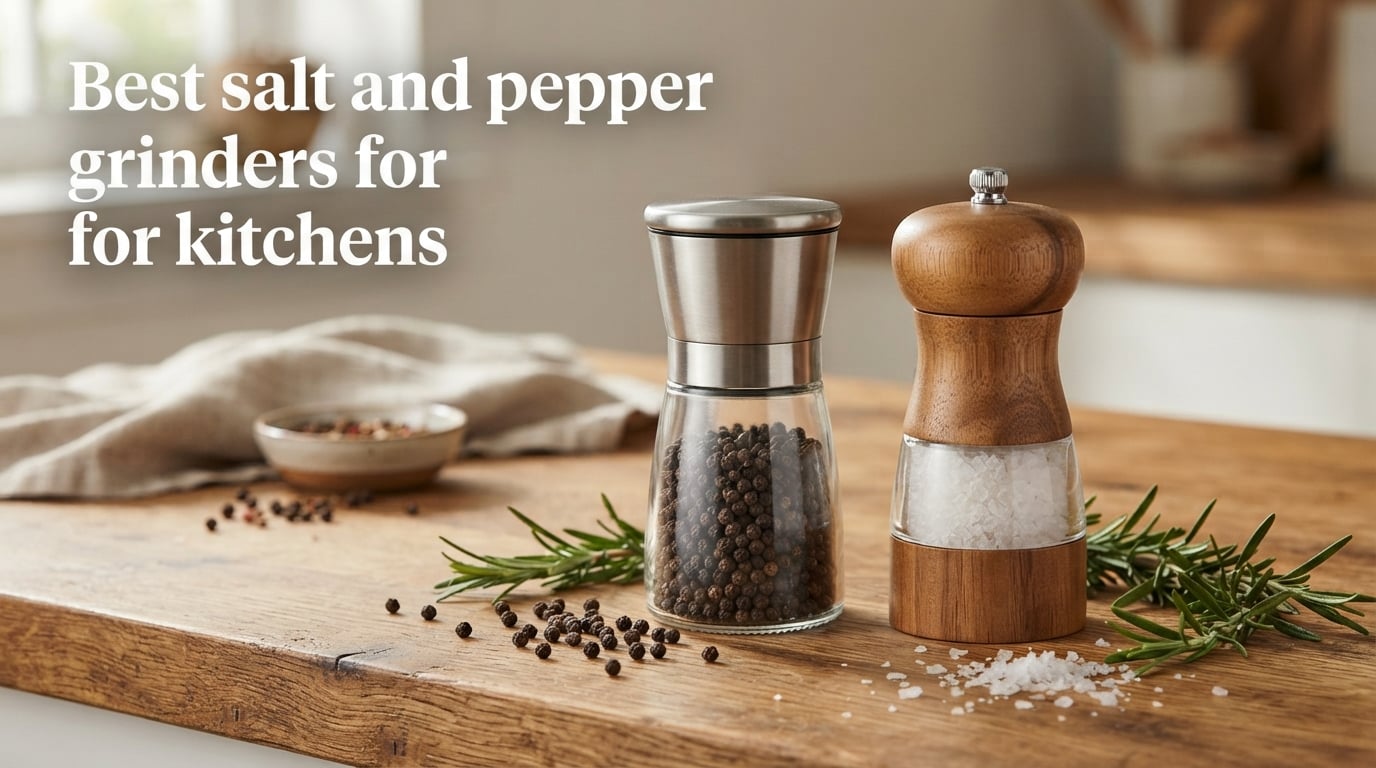 Best salt and pepper grinders for kitchens