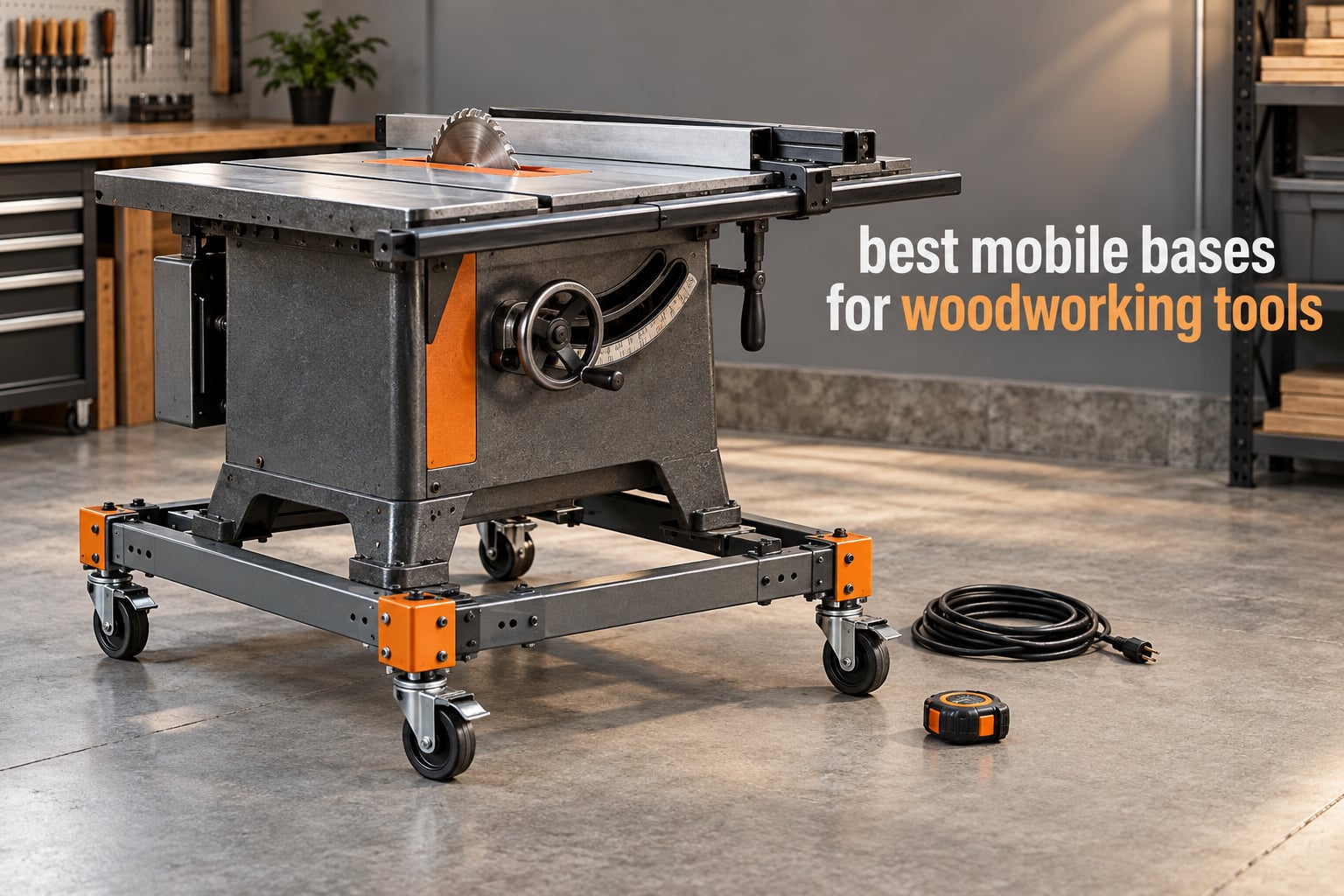 best mobile bases for woodworking tools