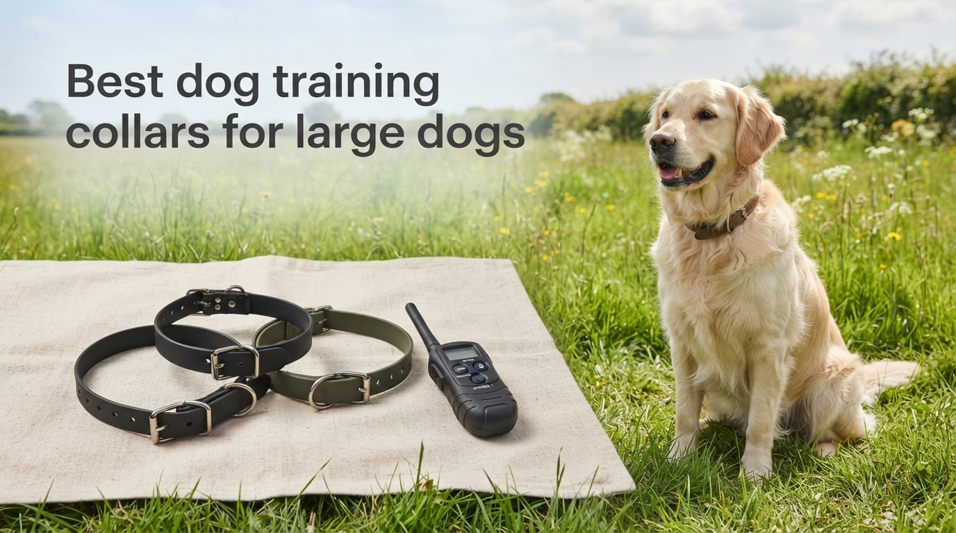 Best dog training collars for large dogs