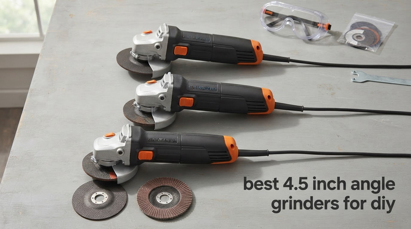best 4 1/2 inch angle grinders for diy