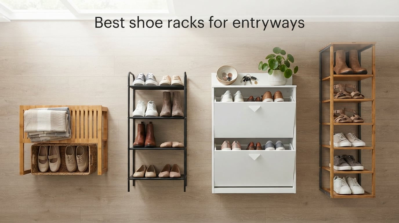 Best shoe racks for entryways