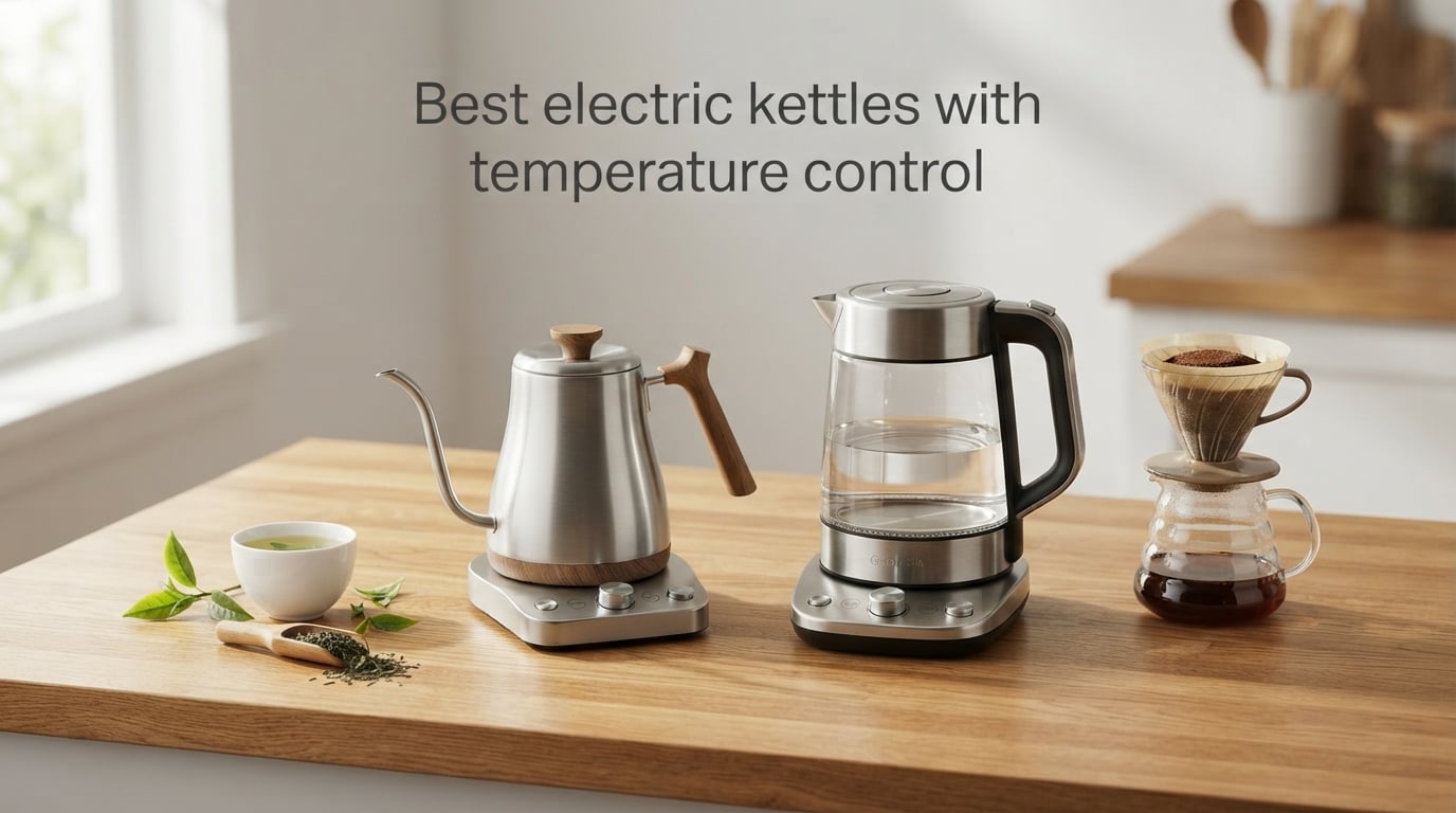 Best electric kettles with temperature control