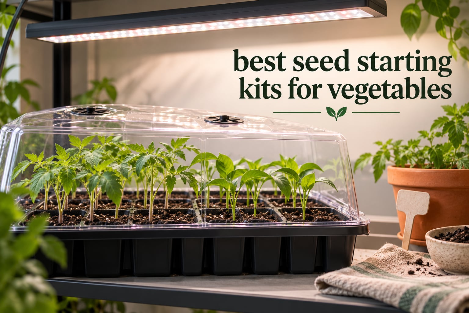 best seed starting kits for vegetables