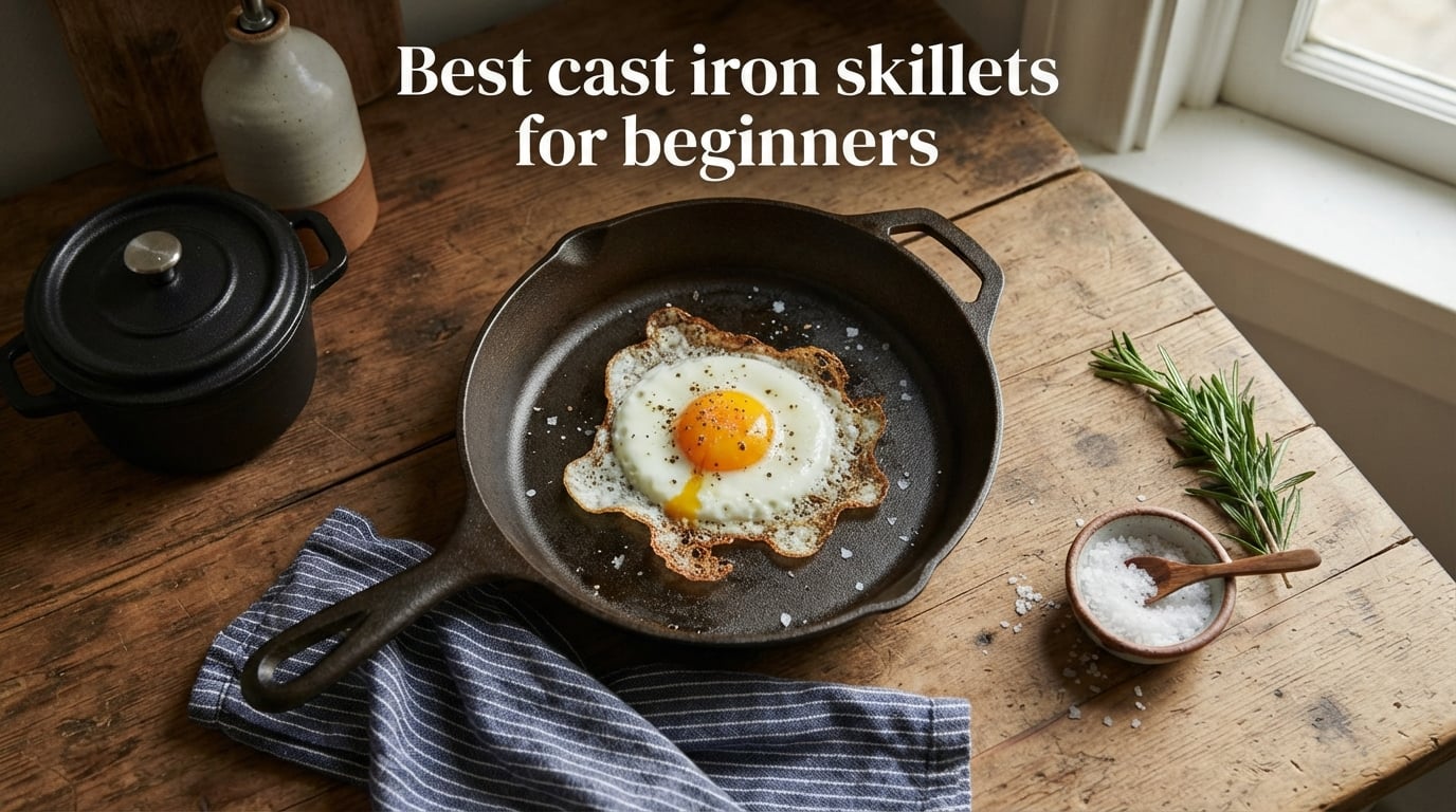 Best cast iron skillets for beginners