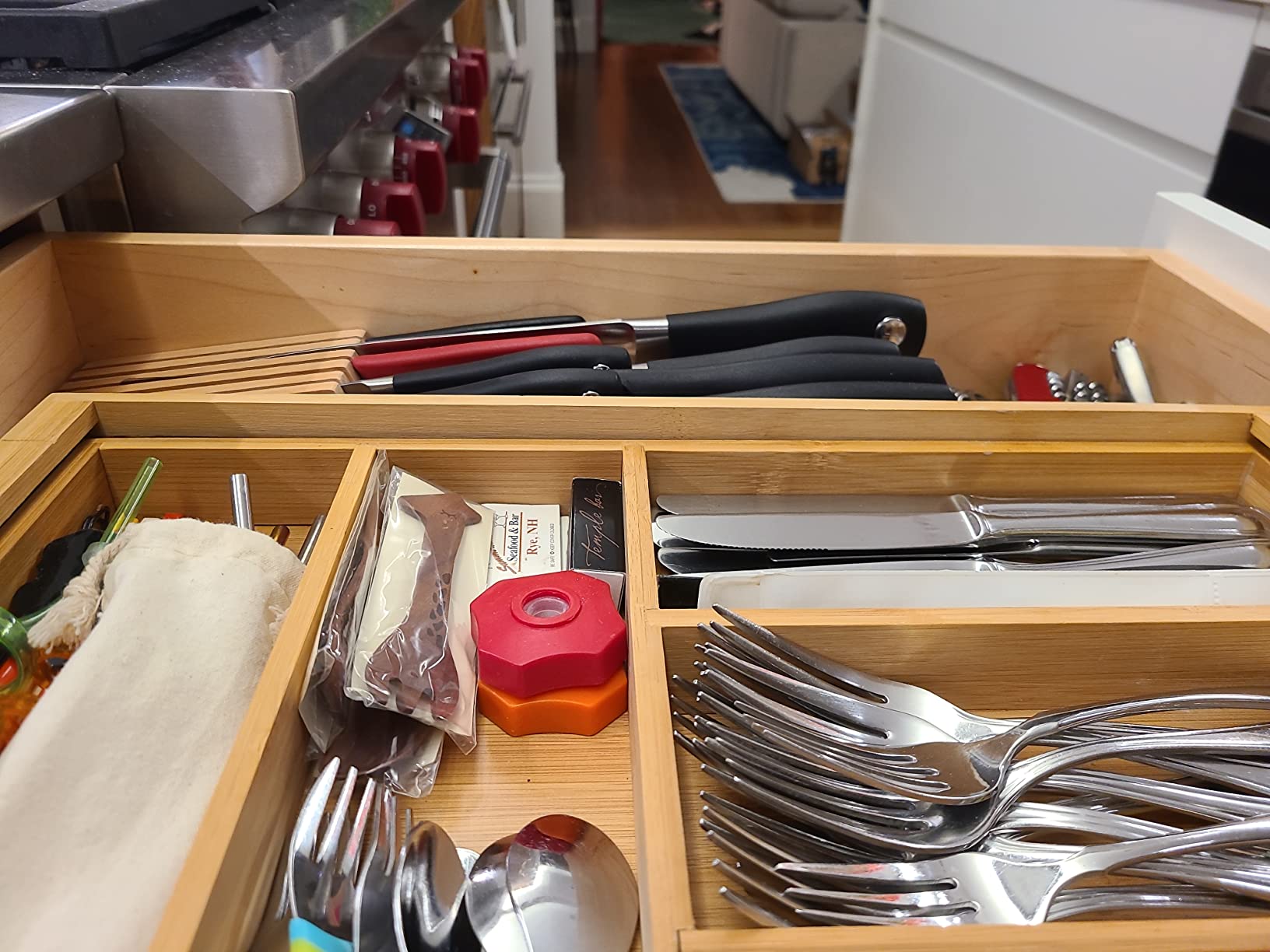 Zwilling 8-Slot In Drawer Knife Block, Beechwood customer photo 2