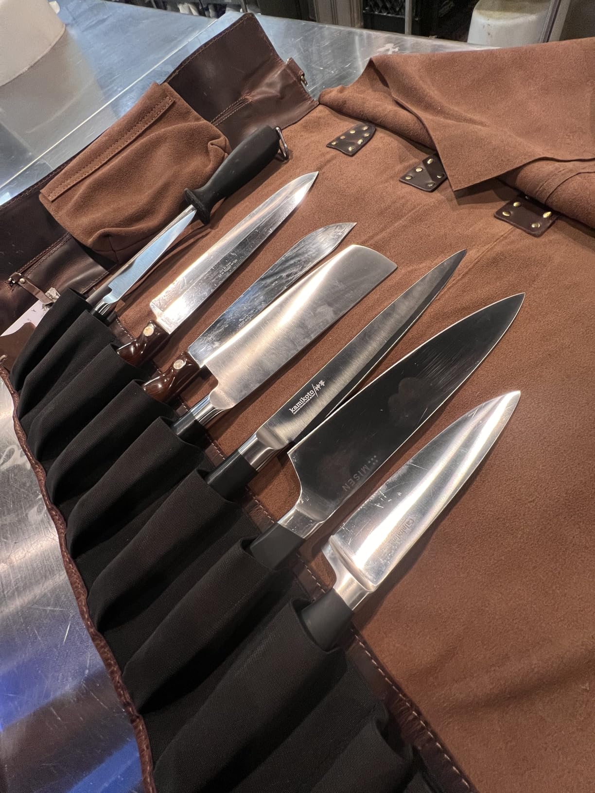 Rustic Town Genuine Leather Chef Knife Roll All Purpose Chef Roll customer photo 1