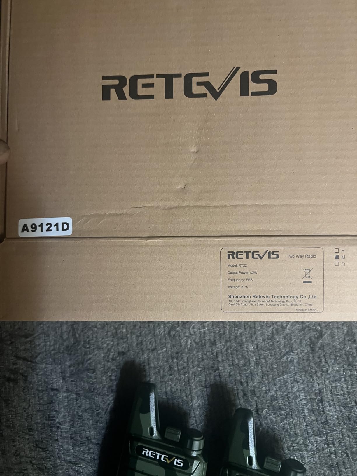 Retevis RT22 Long Range Walkie Talkies for Adults Rechargeable (4 Pack) customer photo 1