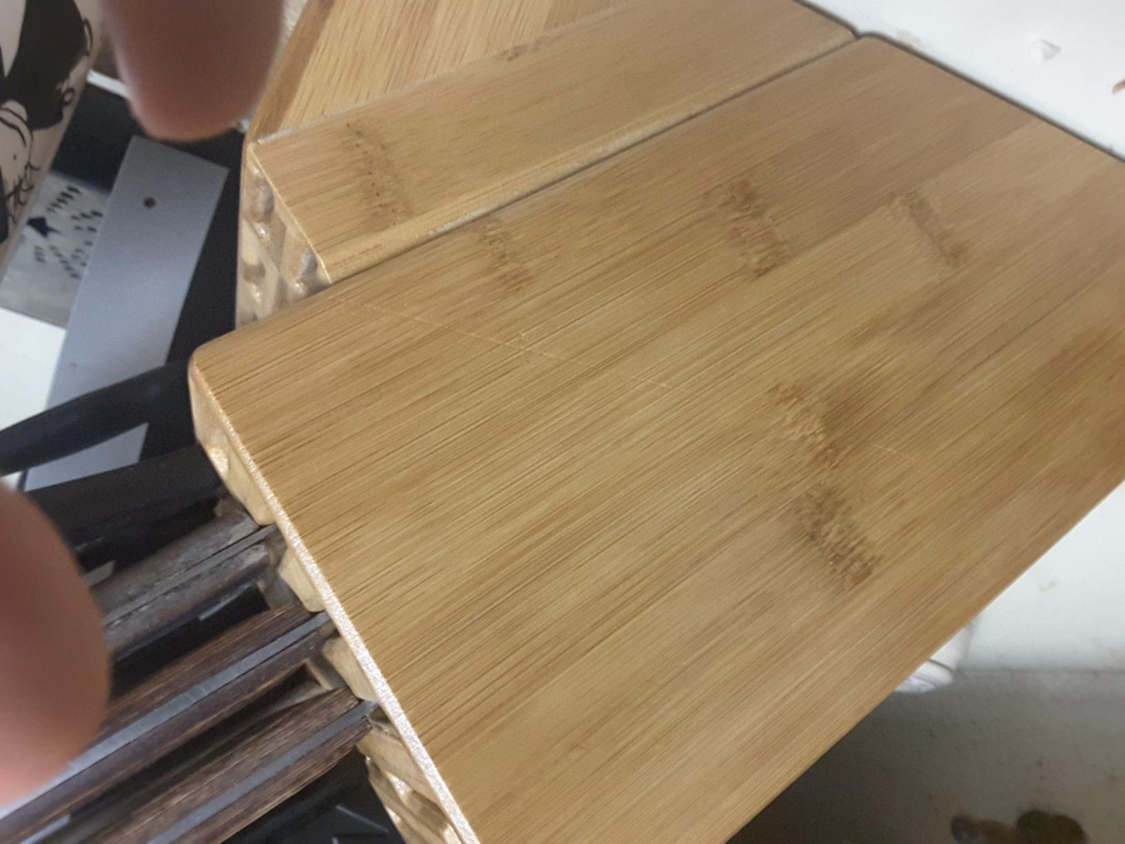 Shenzhen Knives 20 Slot Bamboo Countertop Knife Block – X-Large customer photo 2