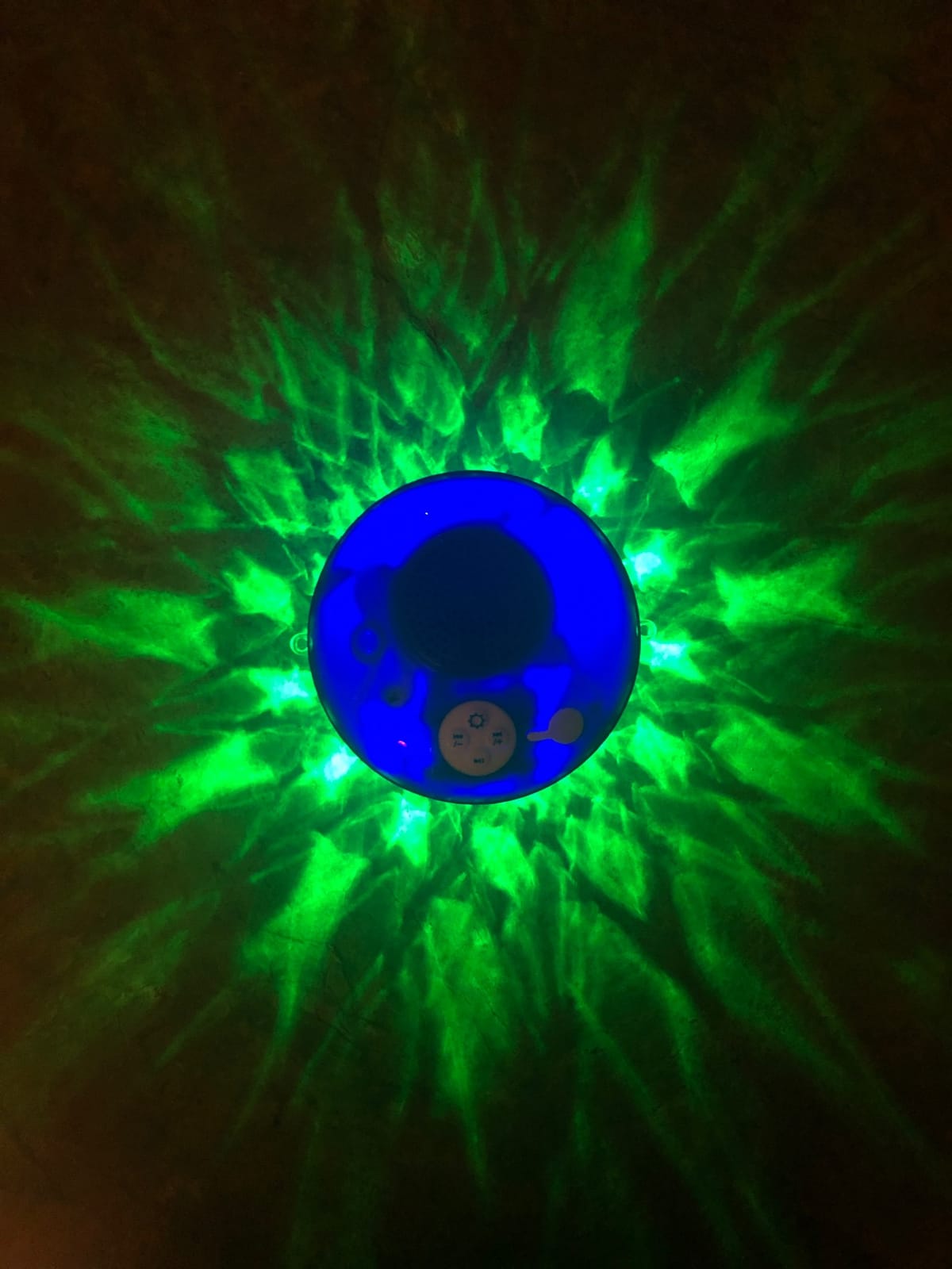 Bluetooth Pool Speaker with Colorful Light, Portable Floating Pool Speaker IP68 Waterproof,Built-in Mic, Floatable Crystal Clear Sound Wireless Bluetooth Hot Tub Speakers for Pools Spa Outdoor customer photo 2