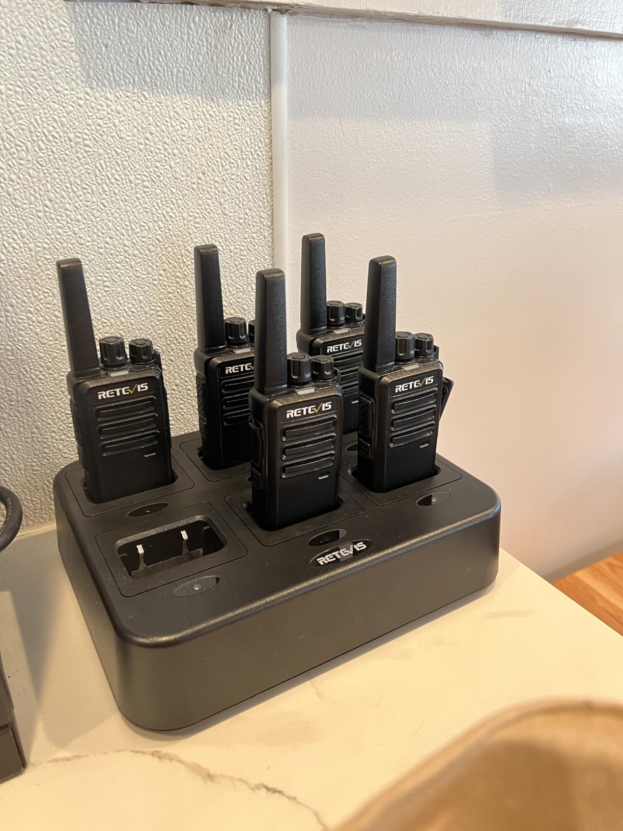 Retevis RT68 Walkie Talkies for Adults Rechargeable with Earpiece (6 Pack) customer photo 1