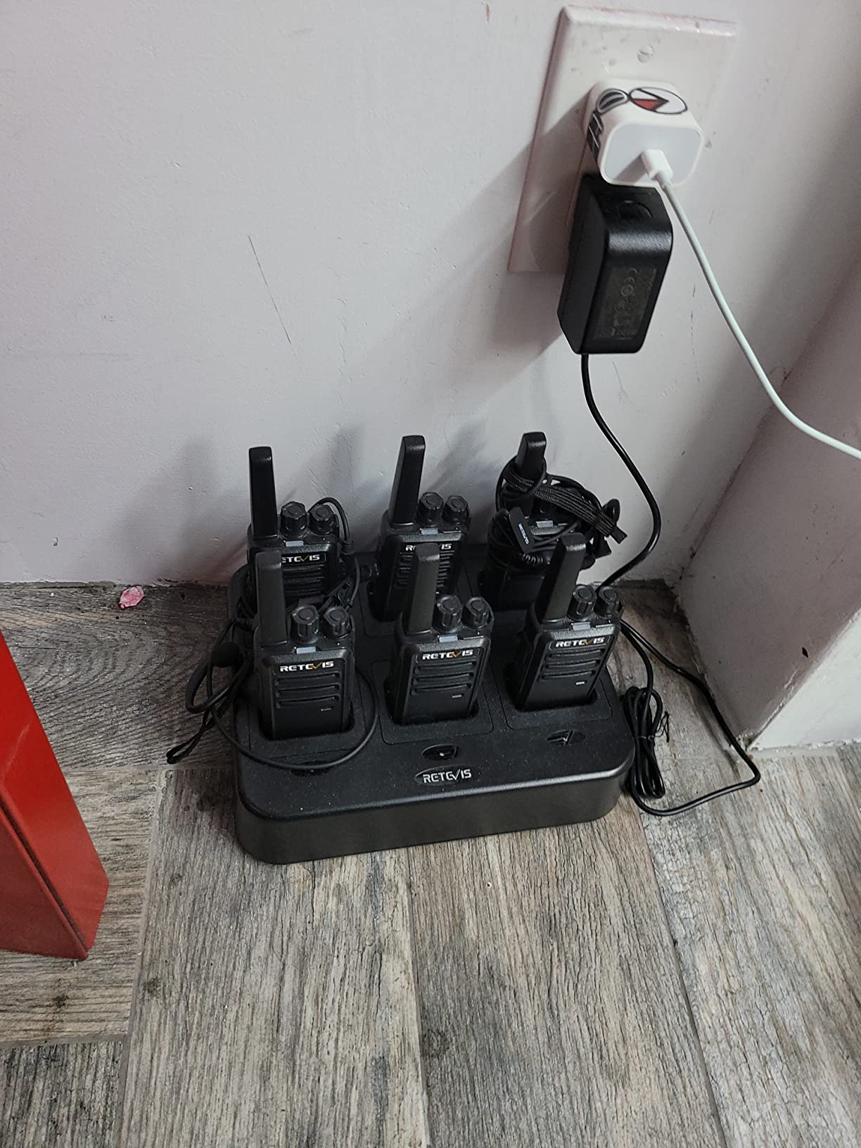 Retevis RT68 Walkie Talkies for Adults Rechargeable with Earpiece (6 Pack) customer photo 2