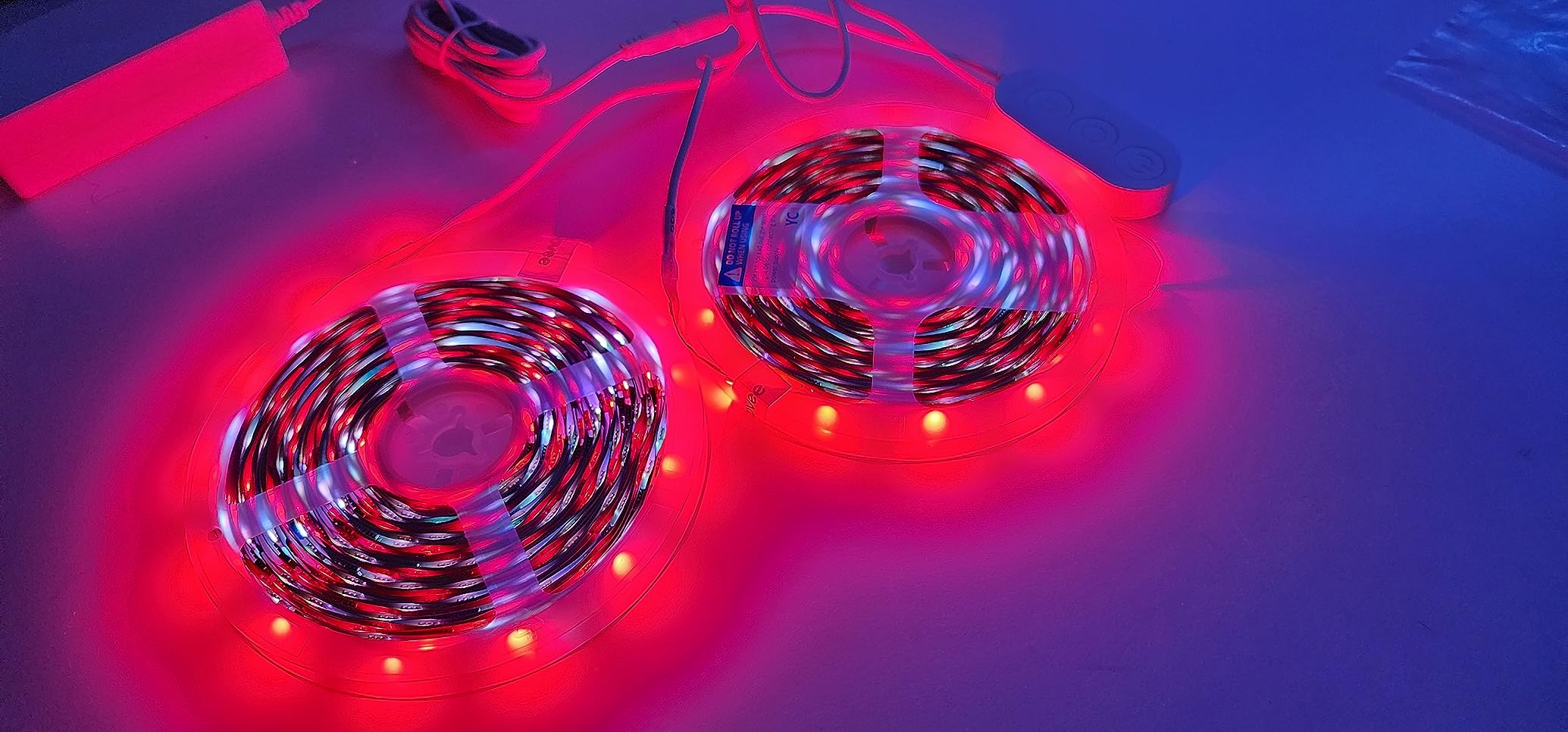 Govee 32.8ft RGBIC LED Strip Lights, Smart App Control Light for Bedroom customer photo 1
