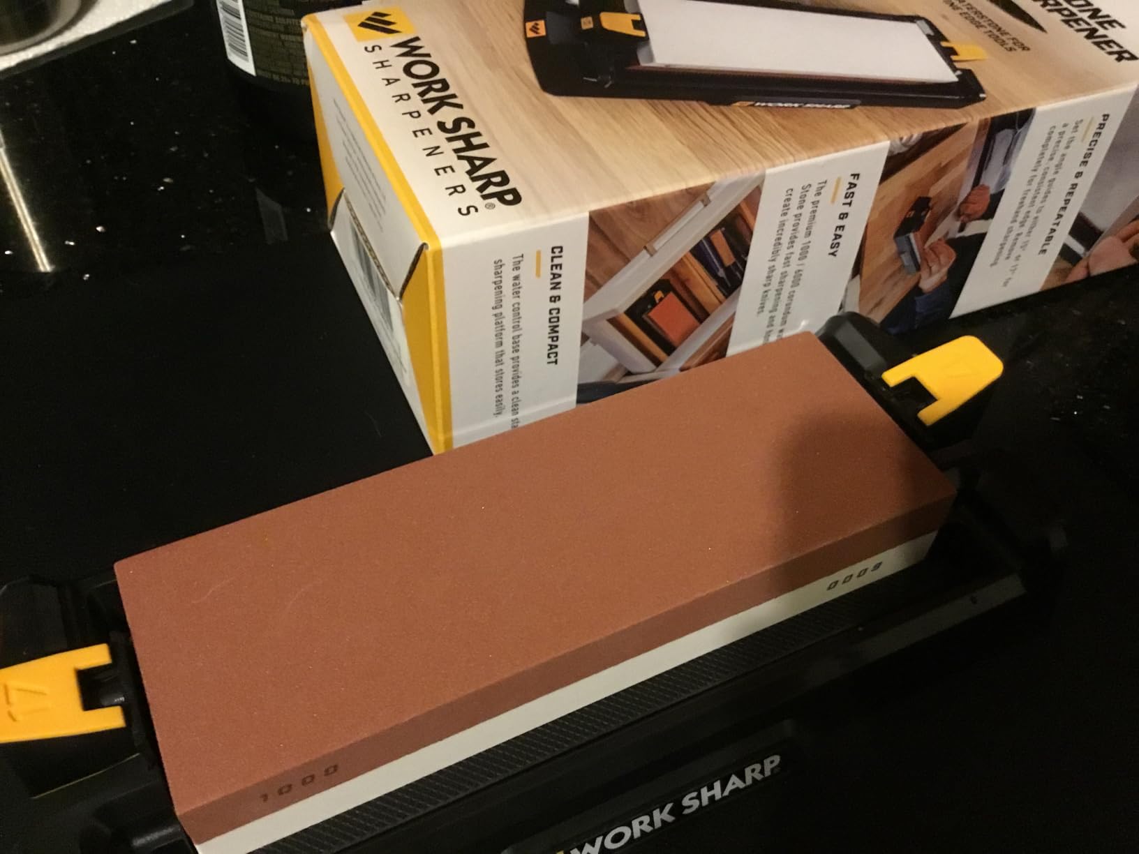 Work Sharp Benchtop Whetstone Knife Sharpener - For Knives & Edged Tools - Kitchen, Pocket, & Fillet Knives customer photo 2