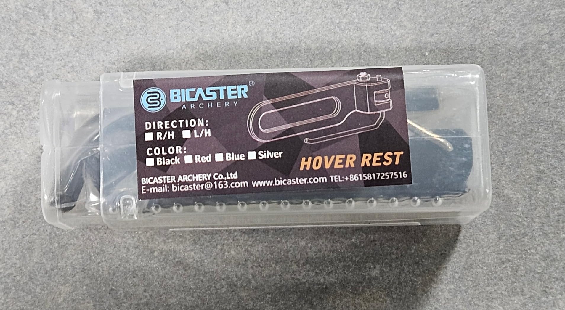 BICASTER Magnetic Arrow Rest Aluminum Alloy Adjustable Backside Archery Rest for Recurve Bow Barebow customer photo 2