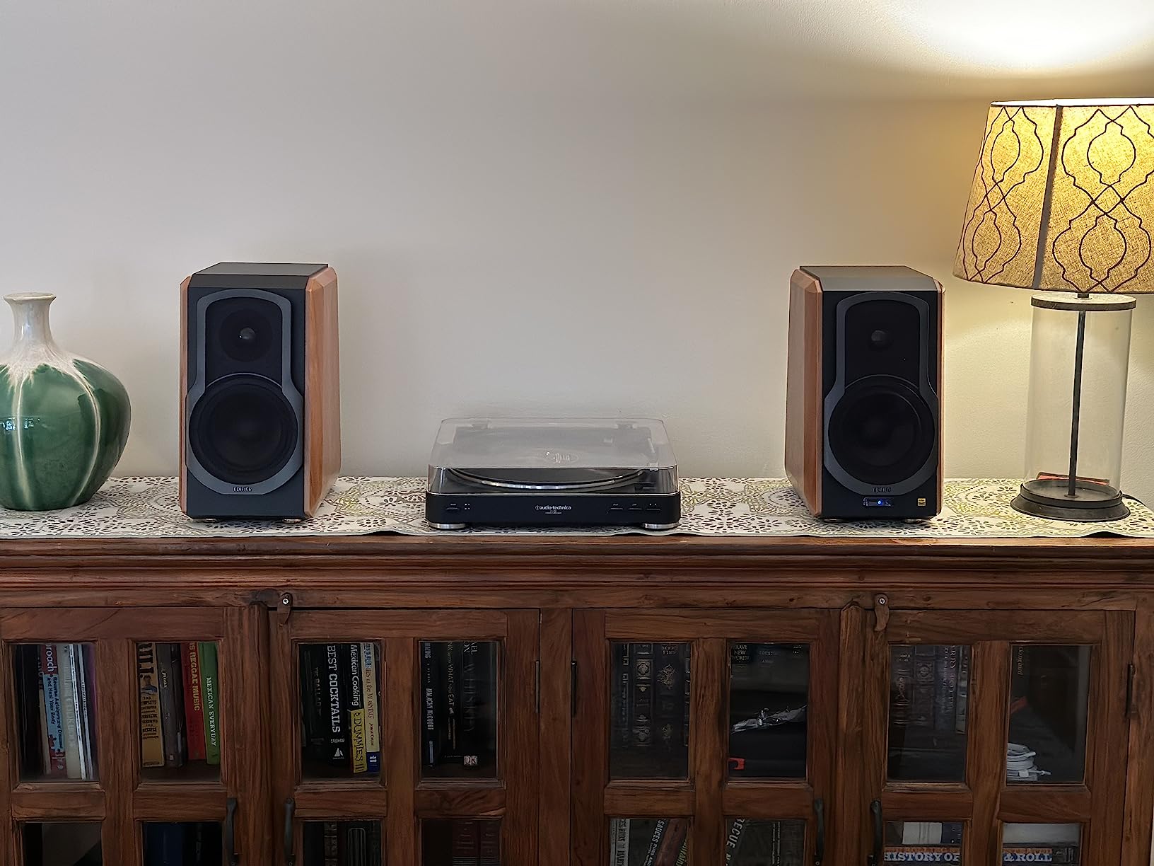 Edifier S1000W WiFi Audiophile Active Bookshelf 2.0 Speakers, 120W RMS Wireless HiFi Bluetooth Sound System Works with Alexa, Optical/RCA x 2 Coaxial, Supports AirPlay 2, Spotify Tidal Connect- Pair customer photo 2