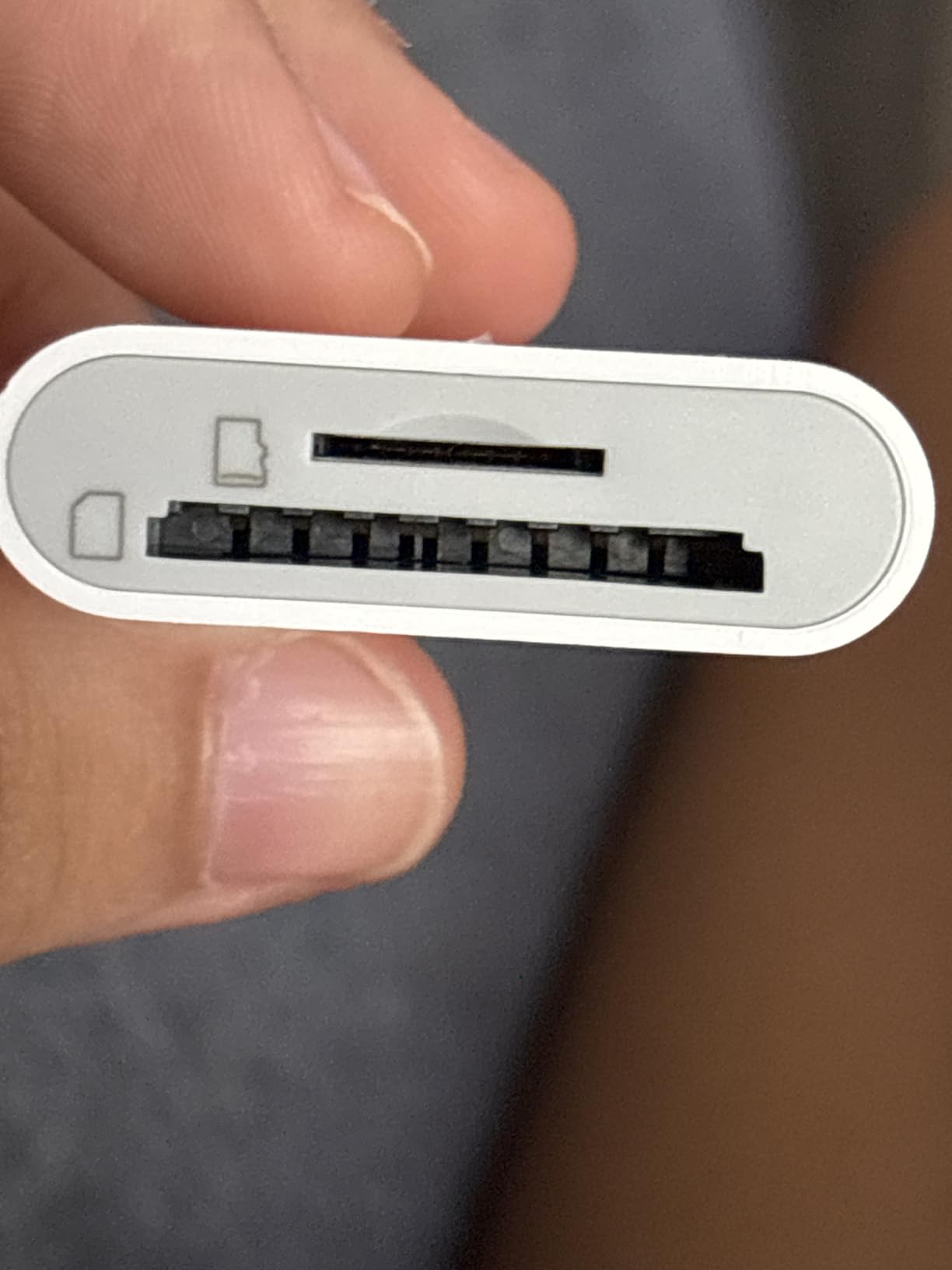 USB C SD Card Reader for iPhone 15 16/iPad/MacBook/Mac, xdgeLoad USB-C Type C SD Reader Supports SD and MicroSD Memory Card Adapter, Trail Camera Viewer Plug and Play - 2 Slots customer photo 2