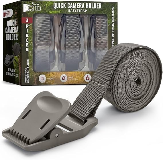 The...Cam Quick Camera Holder EasyStrap-3, Premium 3 Pack Trail Camera Straps,Game Camera Strap,Tree Belts,Durable Nylon Fiber,Hunting Gifts for Men, Hunting Utility Strap for Hanging Trail Cameras customer photo 1