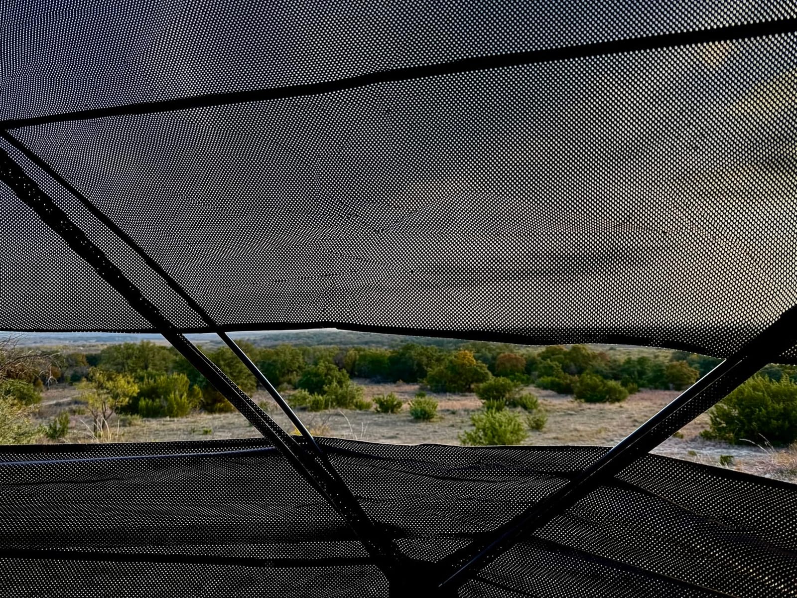 FUNHORUN Hunting Blind with Floor Mat, 360 See Through Ground Blind, Pop Up customer photo 2