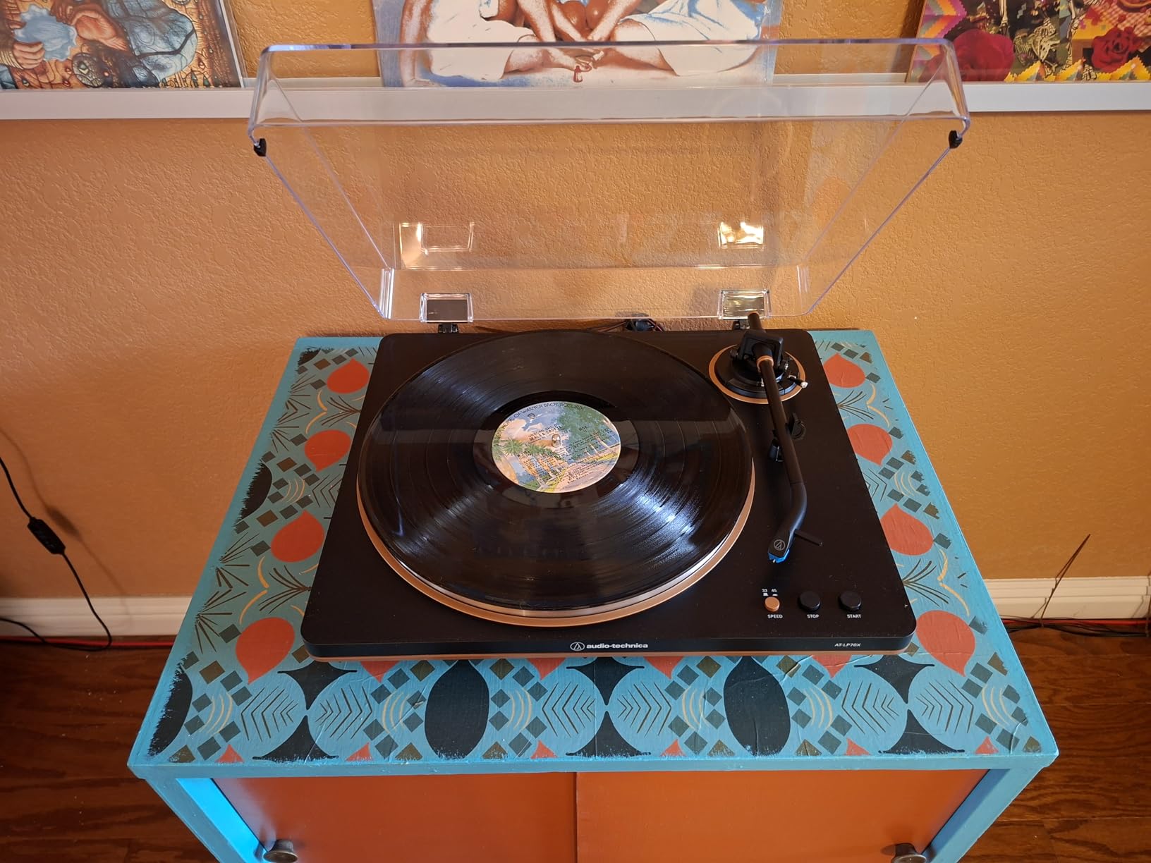 Audio-Technica AT-LP70X Automatic Turntable (Black/Bronze) customer photo 1