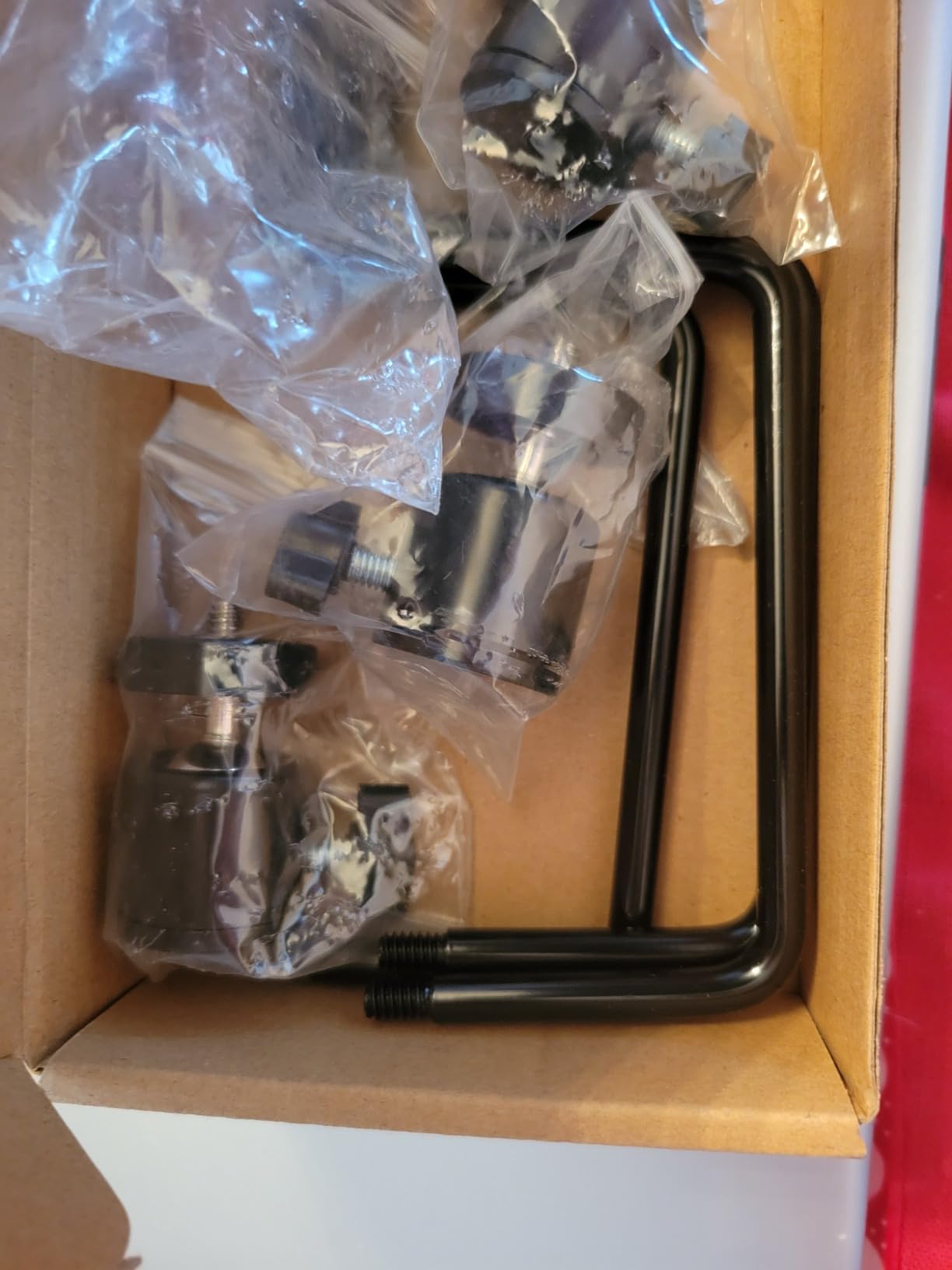 Trail Camera Mount, 4-Pack 360° Tree Bracket, 1/4in Thread, Camo customer photo 2