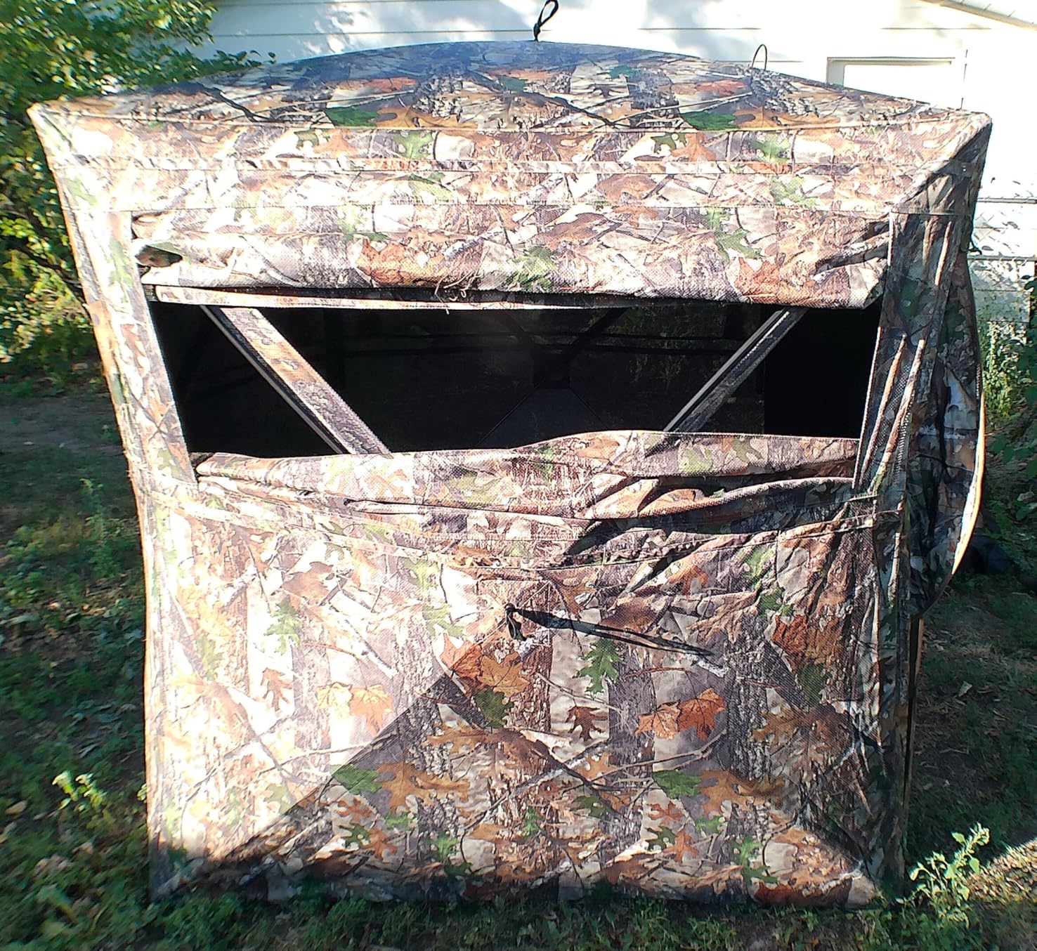 FLISSA Hunting Blind, 270/360 See-Through Ground Blind for Deer Hunting customer photo 1
