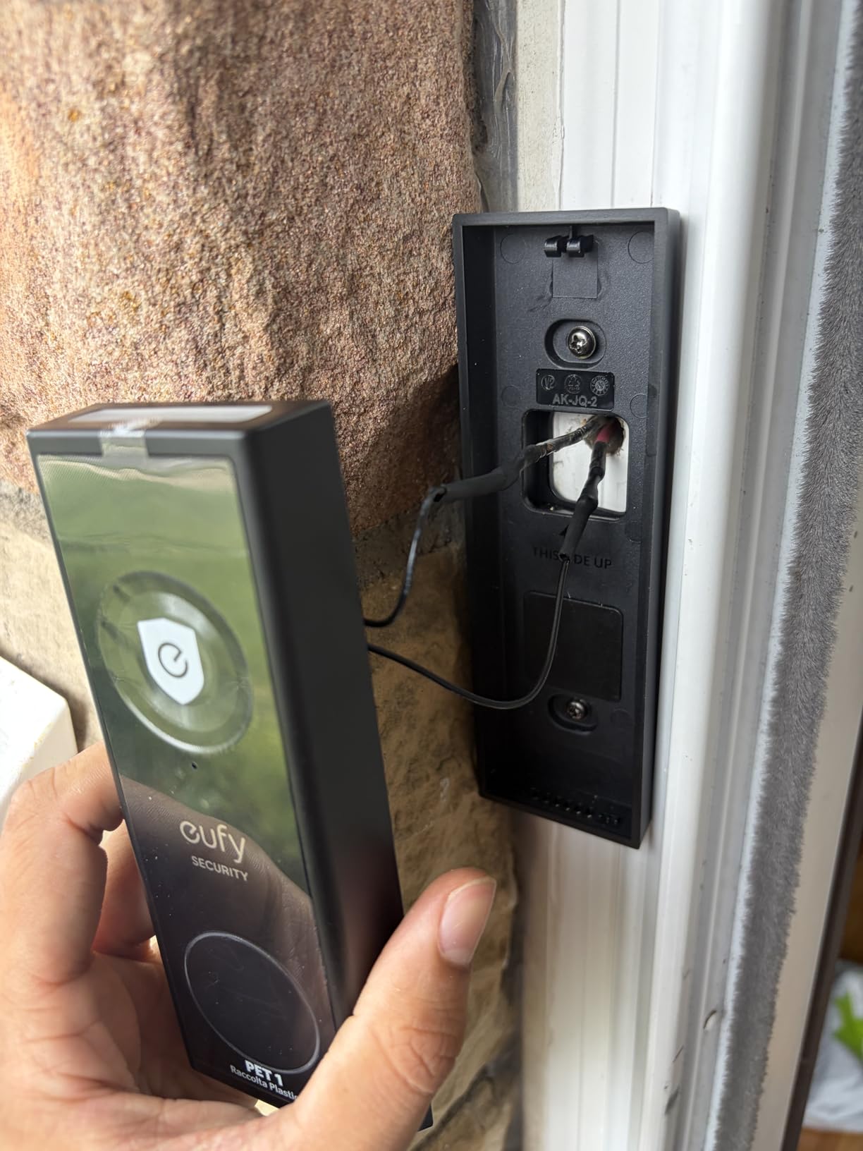 eufy Security Video Doorbell E340 Kit with Chime, 2K FHD, Built-in 8GB customer photo 2