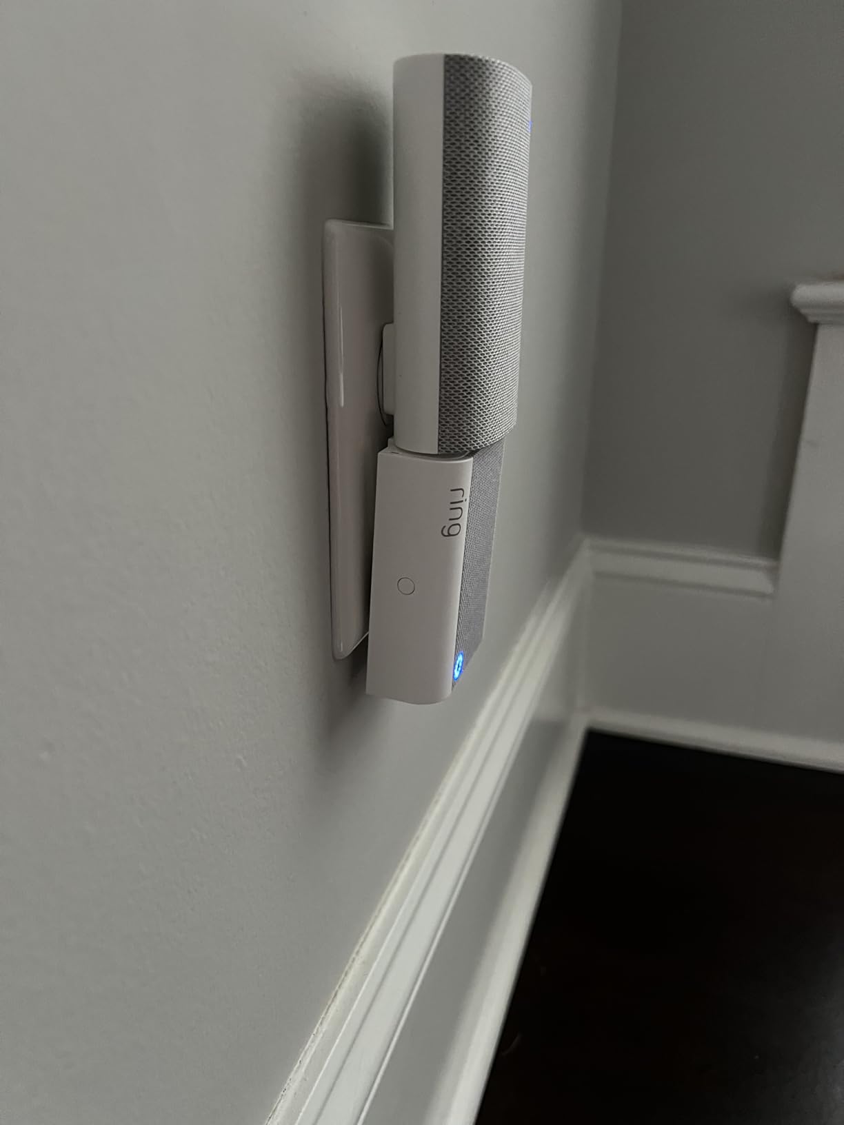 Ring Chime Plus (newest model) — Crisp, clear audio alerts for select Ring devices, built-in night-light, customizable tones, easy plug-in setup, White customer photo 2