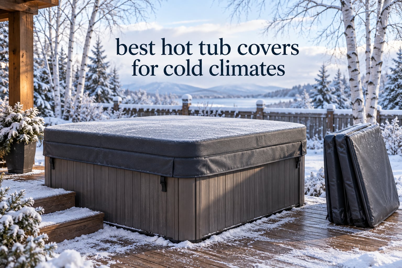 best hot tub covers for cold climates