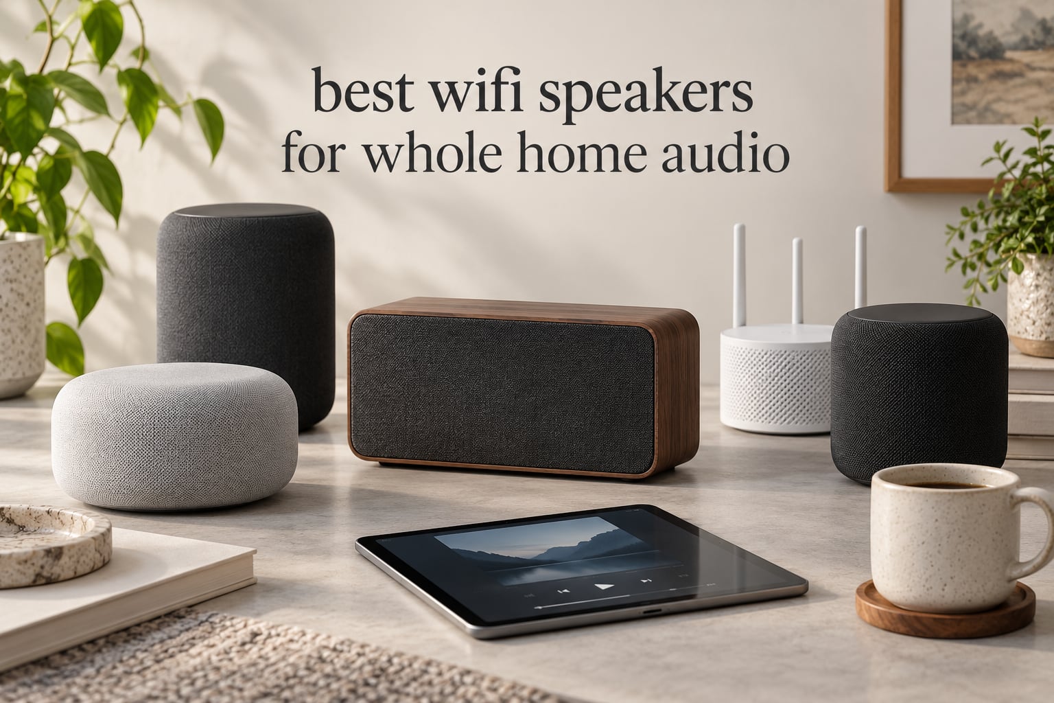 best wifi speakers for whole home audio