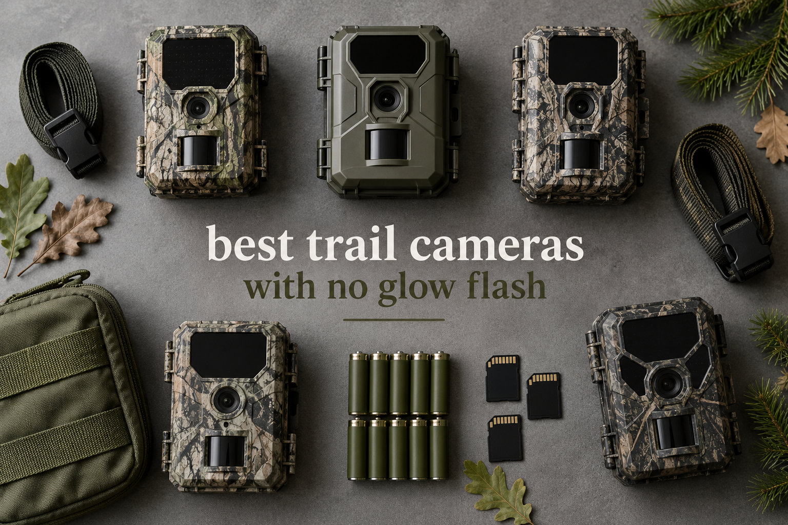best trail cameras with no glow flash
