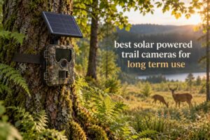 best solar powered trail cameras for long term use