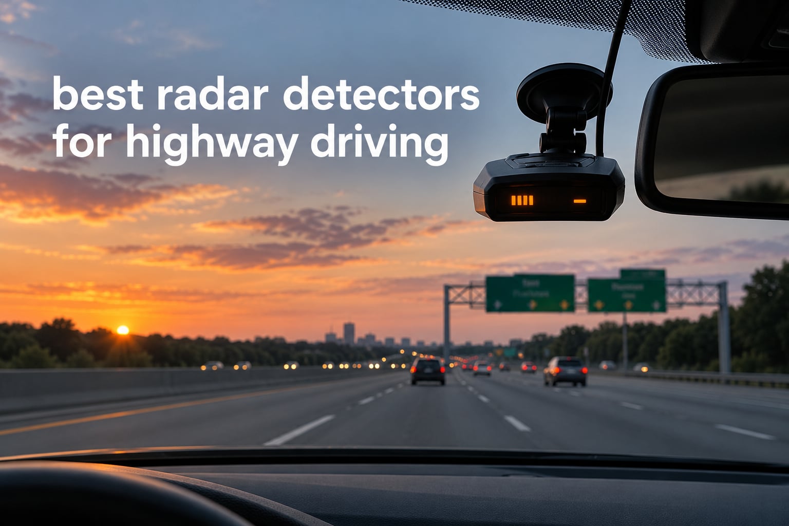 best radar detectors for highway driving