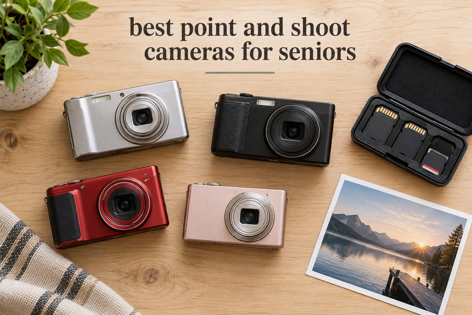 best point and shoot cameras for seniors