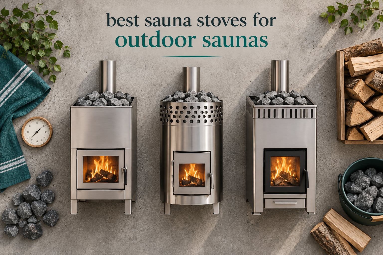 best sauna stoves for outdoor saunas