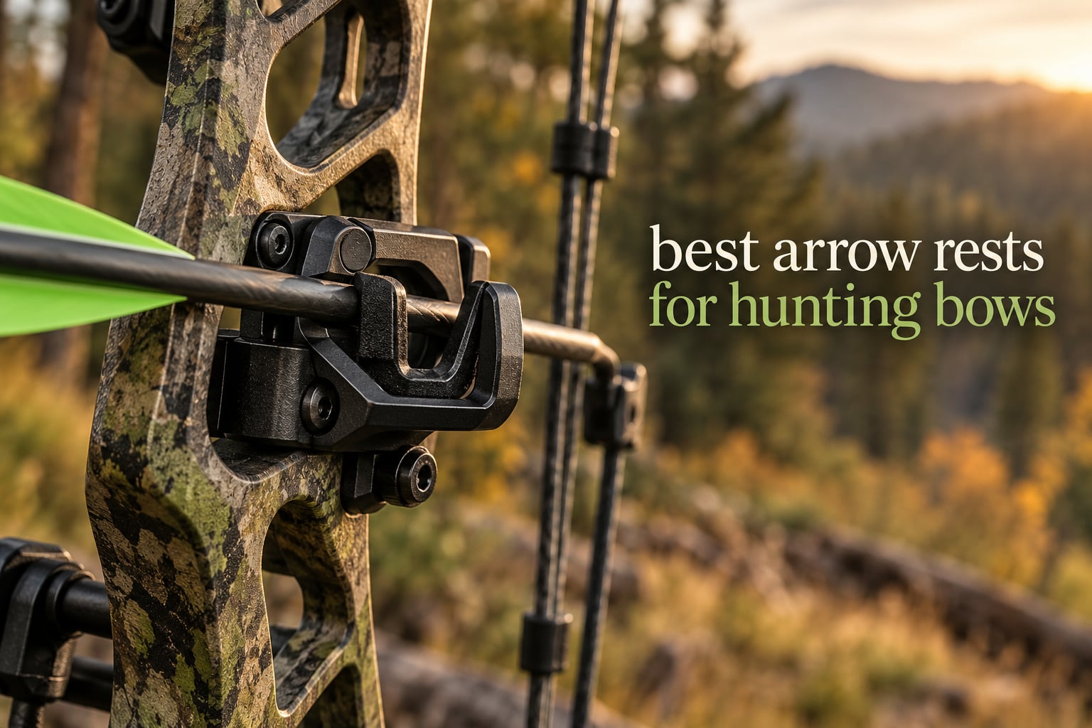 best arrow rests for hunting bows
