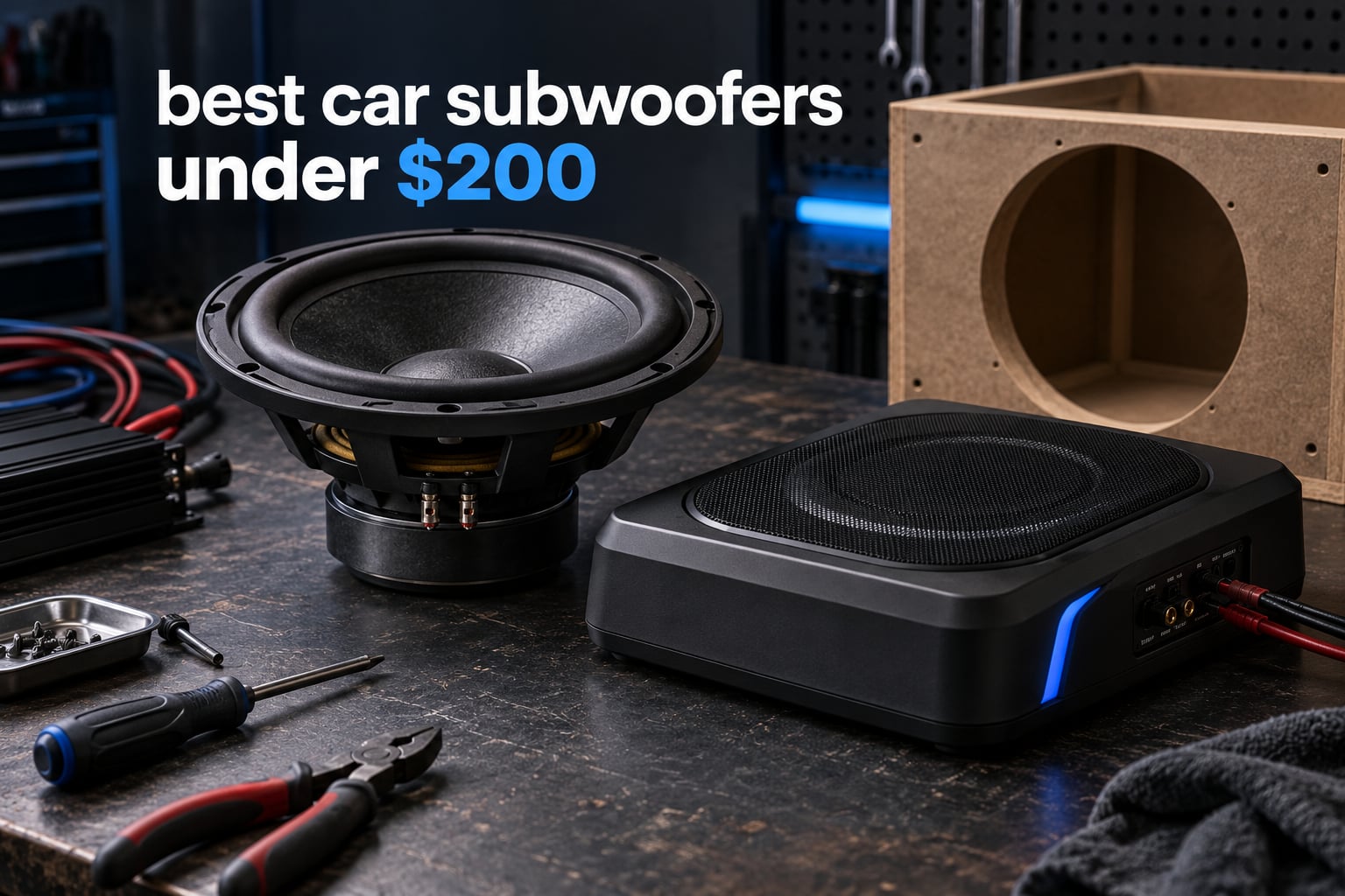best car subwoofers under $200
