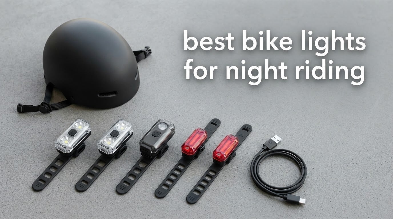 best bike lights for night riding