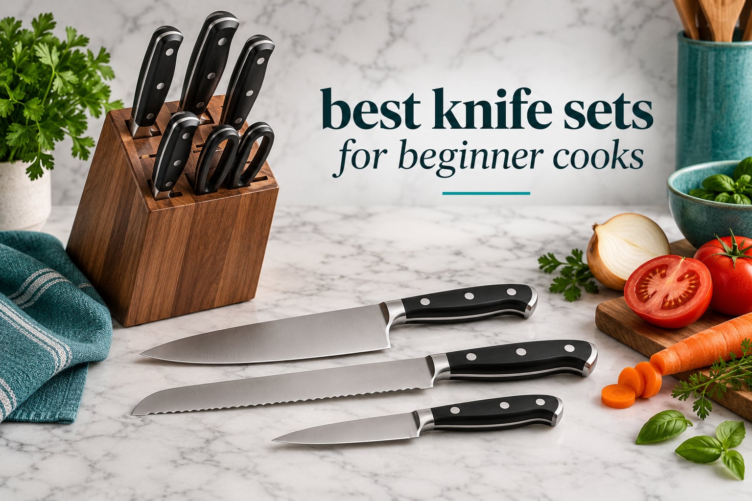 best knife sets for beginner cooks