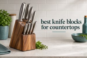 best knife blocks for countertops