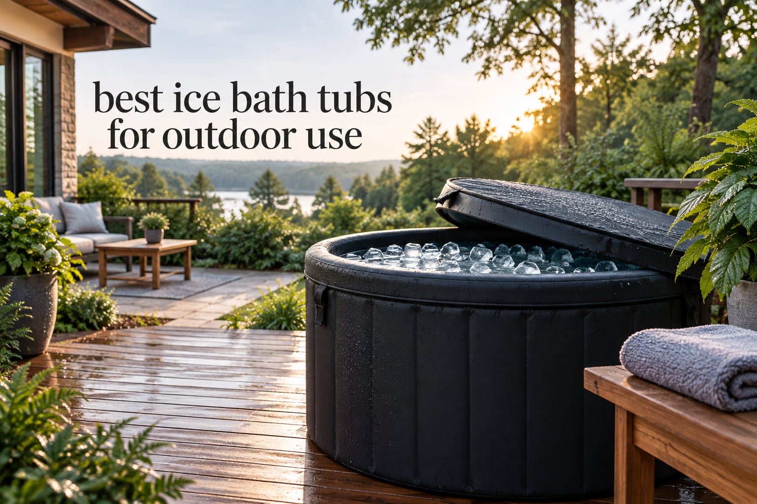 best ice bath tubs for outdoor use